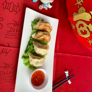 Gyoza (raviolis frits)
