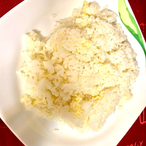 Riz sauté aux œufs