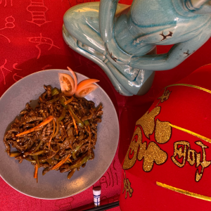 Allumettes de bœuf sauce Yu Xiang