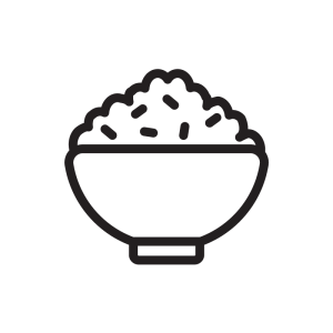 Potage au riz grillé (pour 2 pers.)