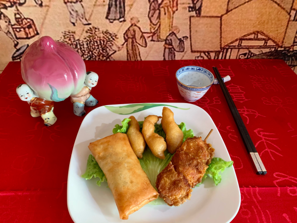 Hors d'œuvres variés chauds