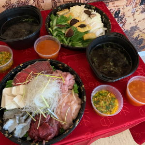 Fondue chinois (à partir de 2 personnes)
