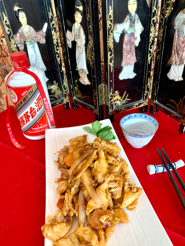 Poulet à la citronnelle