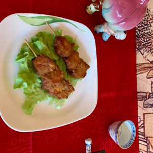 Brochette de poulet