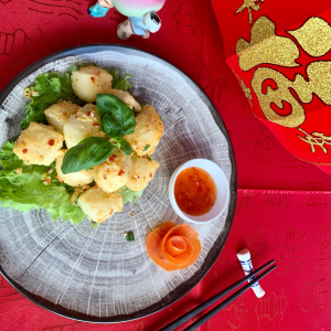 Tofu frit au poivre et sel